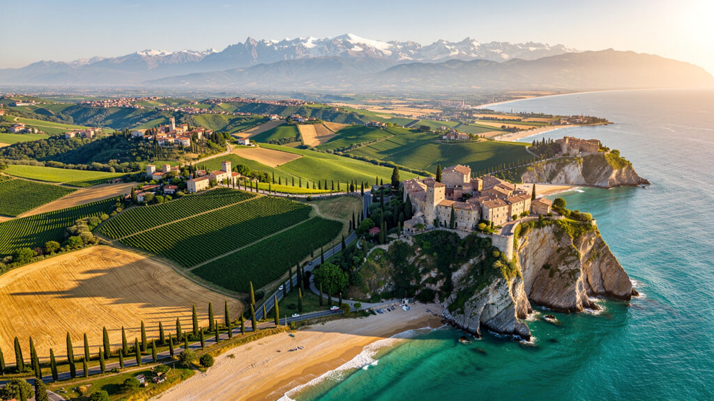 ville di lusso marche