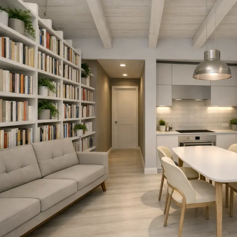 Residenza 4 Soggiorno Cucina