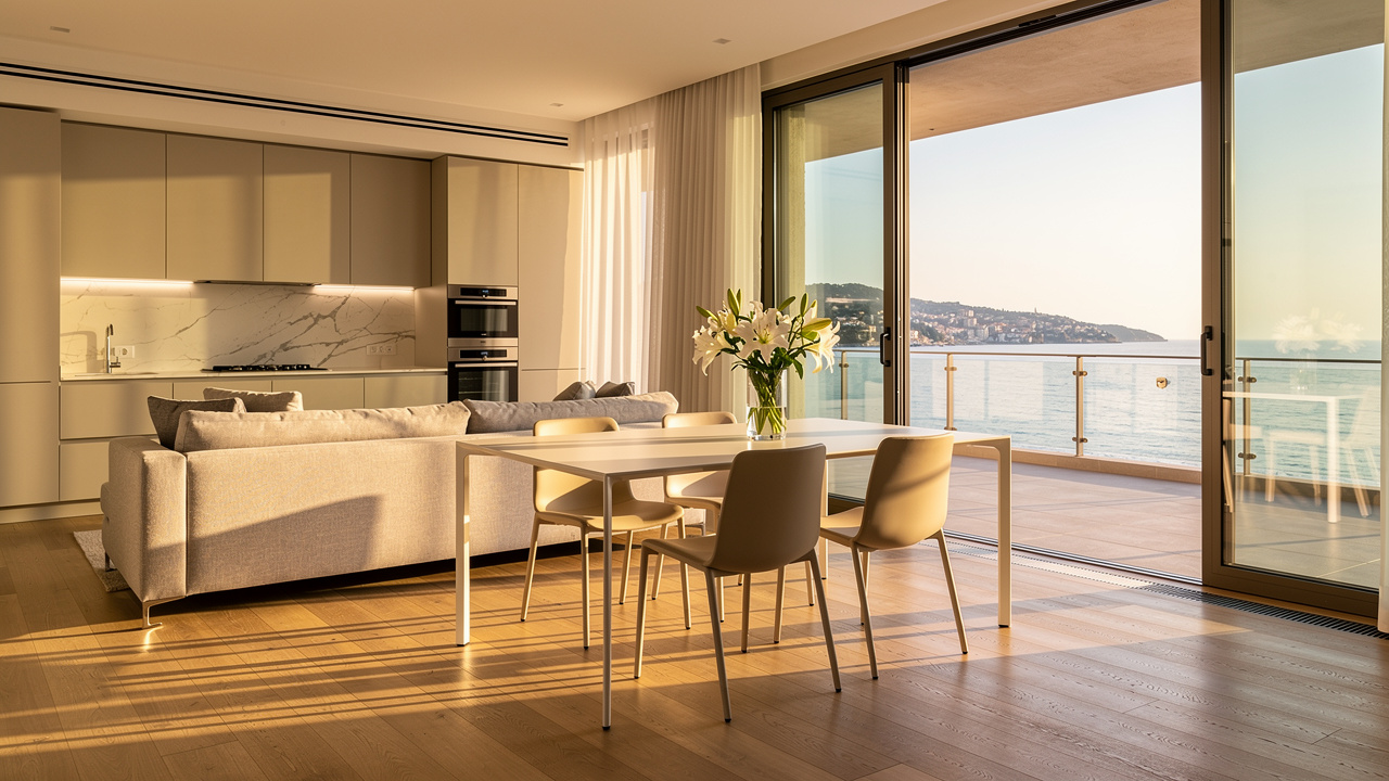 Appartamento moderno ad Ancona con terrazzo vista mare