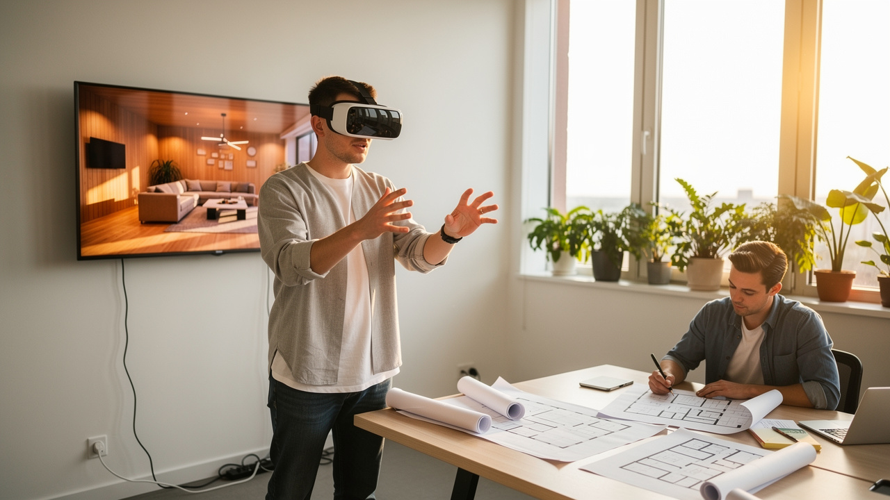 Progettazione casa con realtà virtuale metodo HousePlanning