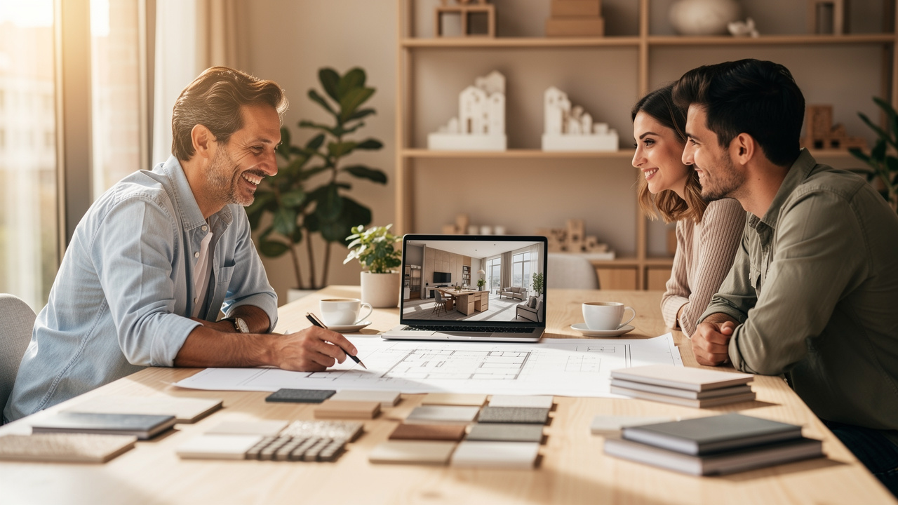 Team HousePlanning in consulenza con coppia per acquisto casa Ancona